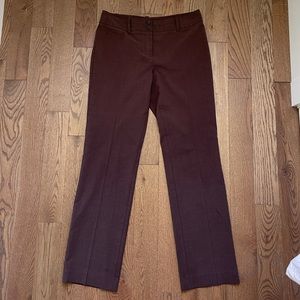 Low rise brown trouser